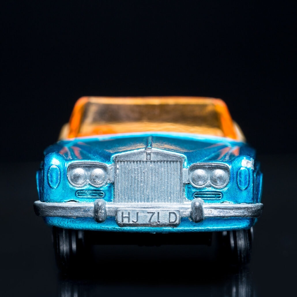 Rolls Royce Silver Shadow, Matchbox Series No. 69. Photograph by Jeff Kauffman