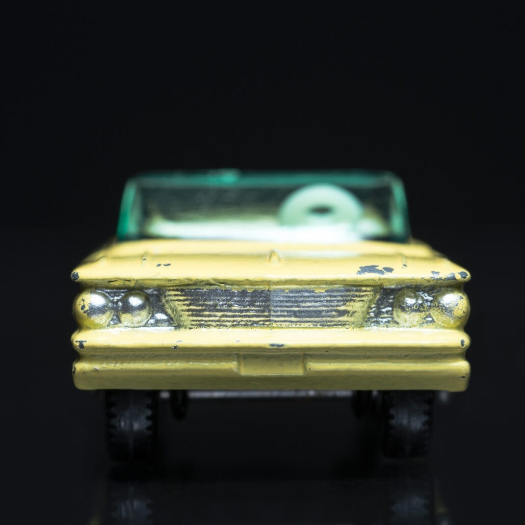 Showable Art -Pontiac Convertible, Matchbox Series No. 39. Photography by Jeff Kauffman.