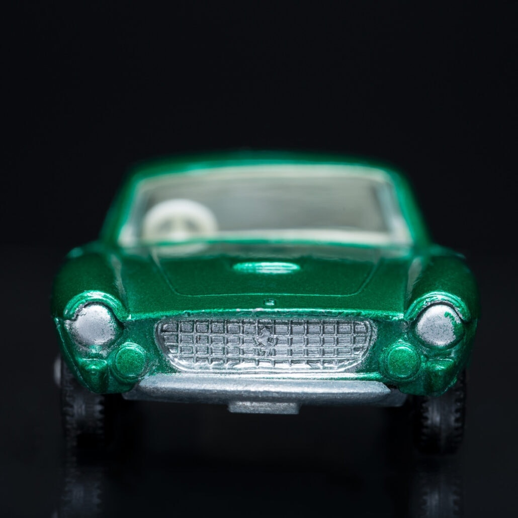 Ferarri Berlinetta, Matchbox Series No. 75. Photograph by Jeff Kauffman.