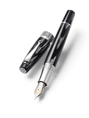 The Montegrappa Black & White Extra 1930 luxury pen. Photo: ©Montegrappa, All Rights Reserved