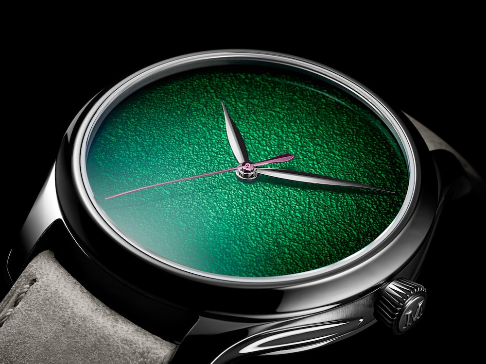 H. Moser & Cie. Endeavour Centre Seconds Concept Lime Green ultra luxury watch