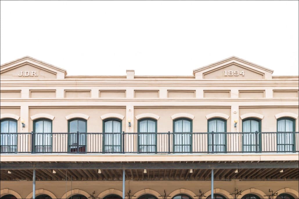 The J. D. Rogers Building, located at 2015 Strand in Galveston, Texas USA. Architecture in the Strand Historic District. Photo ©Jeff Kauffman, All Rights Reserved